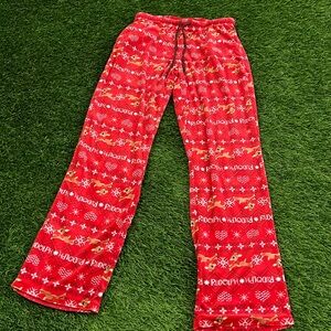 Women’s Rudolph The Red Nose Reindeer Fleece Pajama Pants